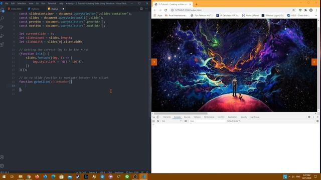 03 Creating slider using HTML, CSS and JavaScript with transform смотреть онлайн