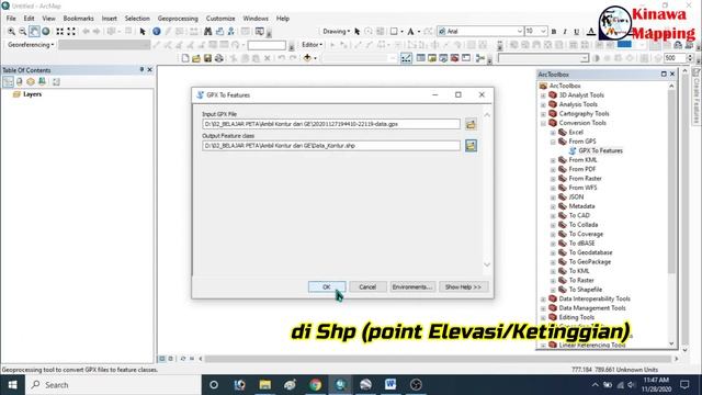 Cara Download Data DEM & kontur dari Google Earth & ArcGis |How to extract contour from google eart смотреть онлайн