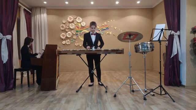 Шевчук Дар'я - ксилофон С.Рахманінов "Італійська полька" смотреть онлайн