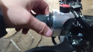 МОТОЦИКЛ INTRUDER 200 ремонт ручки газа