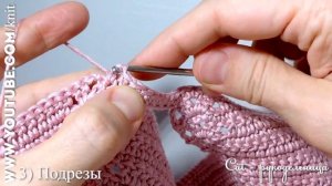 Джемпер крючком регланом сверху без сложных расчетов. Азиатский или японский росток