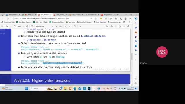 Quiz2 Revision session смотреть онлайн