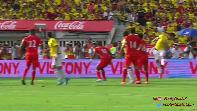 Colombia 2-0 Peru (World Cup Qualifying 2018) смотреть онлайн