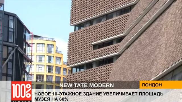 New Tate Modern: в Лондоне открылся концептуальный музей 21 века смотреть онлайн