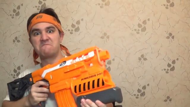 ОБЗОР Нерф Элит Разрушитель Demolisher купить в Nerf-x.ru