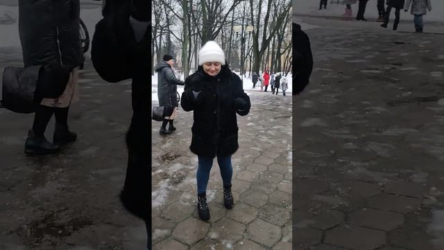 С Новым годом!!! Гомель парк Луначарского ? смотреть онлайн