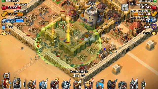 Age Of Empires: Castle Siege Joan/Martel Attack смотреть онлайн