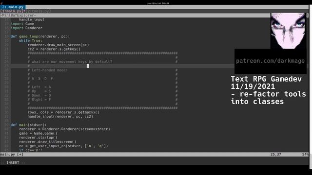 Text RPG Gamedev in Python | Classes, objects, etc. | #gamedev #programming #python смотреть онлайн