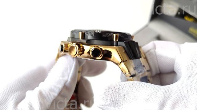 Invicta Venom 37635 Men's Watch | Большие и Тяжёлые Мужские Золотые Часы Инвикта Веном с Хронографо смотреть онлайн