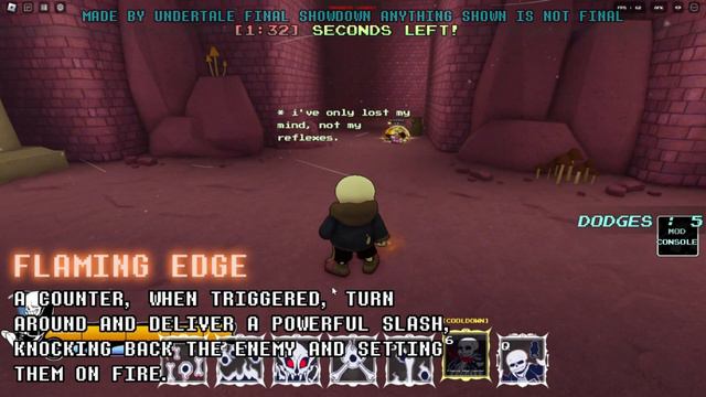 Undertale Final Showdown - Ruins Dust Sans Moves смотреть онлайн