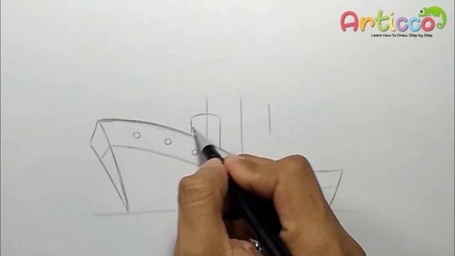 How To Draw Sailing Ship Easy смотреть онлайн