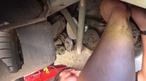 Замена ремня генератора Volkswagen Transporter T4 1.9TD, ABL