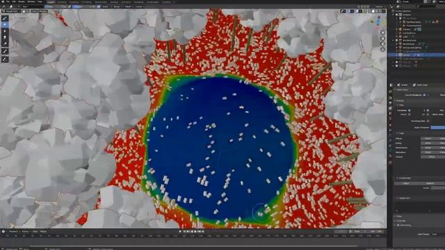 Blender 3D: Modeling Red Panda Bamboo Forest (from Turning Red) [Timelapse] смотреть онлайн