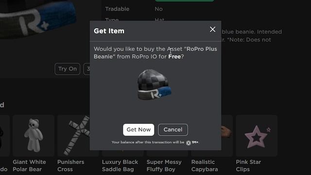 GET THIS FREE UGC LIMITED ON ROBLOX (FREE Beanie HAT) смотреть онлайн