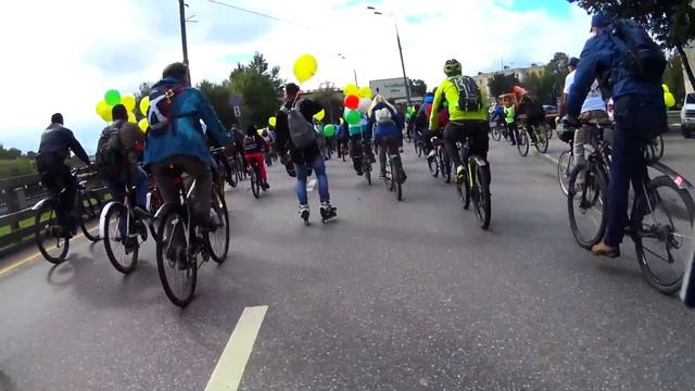 Московский осенний велопарад 24.09.2016