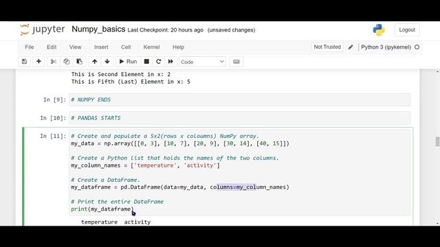 Numpy , Pandas , Matplotlib Basics | In 10 Minutes | Machine Learning ( Python ) смотреть онлайн