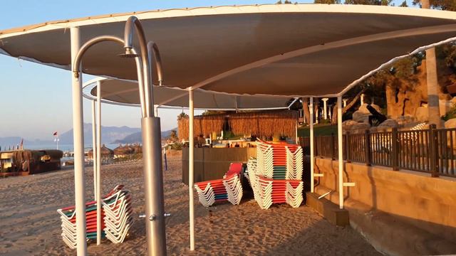 Обзор пляжа отеля Pirates Beach Club  5^ (Текирова) 2020