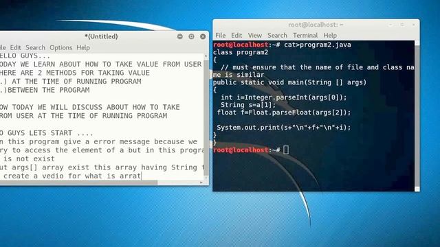 How to take input from user (program2) by Bits Bytes смотреть онлайн