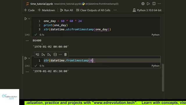 Time Module in Python. | perf_counter, Epoch time, time tuple, and gmtime смотреть онлайн