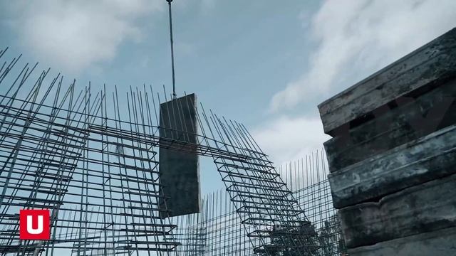 Устройство монолитных железобетонных стен 2-го этажа виллы в КП «Ренессанс Парк» смотреть онлайн