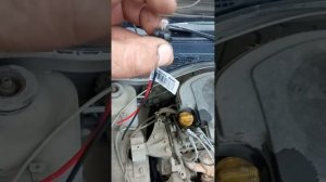 установка светодиодных ламп на Рено Логан