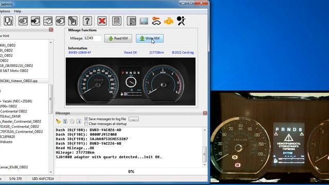 IprogPro Jaguar XF MAC7116+24C64