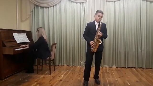 Бахарь Максим, старшая группа, саксофон, Новогрудская ДШИ. смотреть онлайн