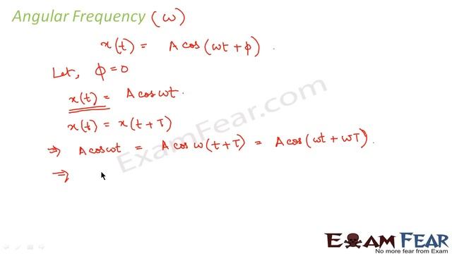 Physics Oscillations part 8 (Angular Frequency) CBSE class 11 смотреть онлайн