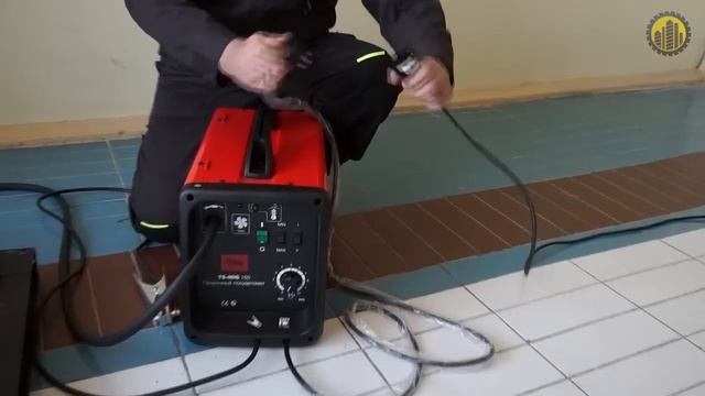 Сварочный полуавтомат FUBAG TSMIG 150 в работе смотреть онлайн
