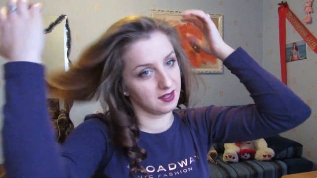 Укладка горячим способом.Отличные локоны . Часть 2 смотреть онлайн