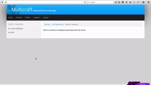 How to create a MySQL database in Multicraft | Endermite Host смотреть онлайн