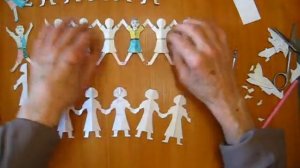 Как сделать человечков из бумаги
