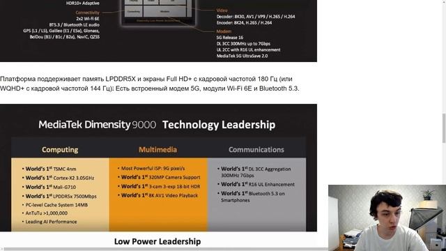 ВЫШЕЛ ТОПОВЫЙ MEDIATEK DIMENSITY 9000 БОЛЬШЕ 1МЛН В АНТУТУ!