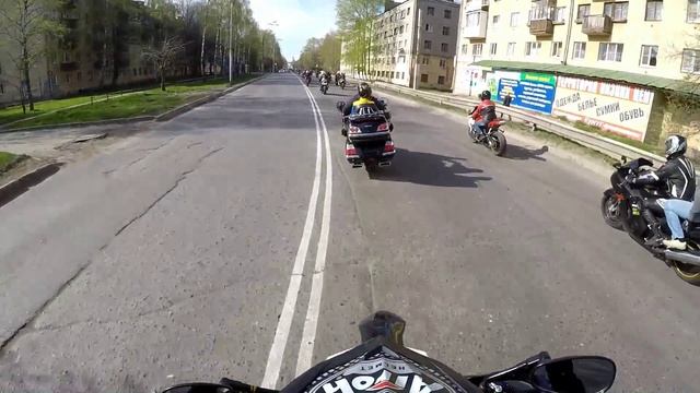 Открытие мотосезона 2015 Вологда смотреть онлайн