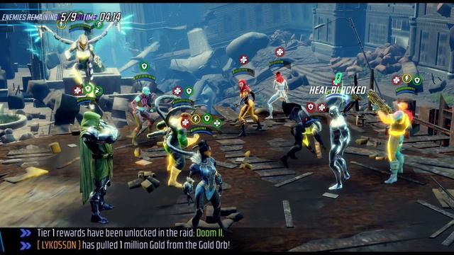 Doom 2.0 First Tech node - MSF - Marvel Strike Force смотреть онлайн