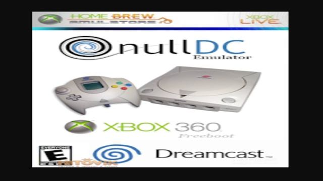 Emulador De Sega Dreamcast Para Xbox 360 RGH JTAG Não Use Isso No Seu Console Nulldc-360