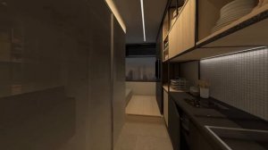 Мини квартира-студия 10 m² / самая маленькая квартира-студия / квартира-трансформер