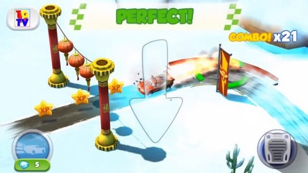 Cars Lightning McQueen Stage 1/4 - Fast as Lightning