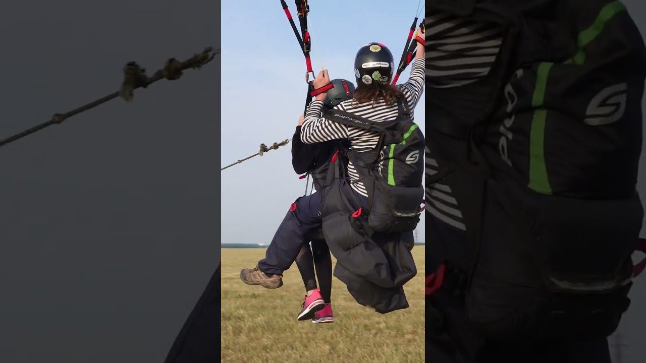 Долеталась на параплане #shorts смотреть онлайн