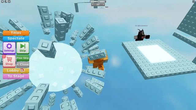 No Jumping Difficulty Chart Obby (Stages 185-190) смотреть онлайн