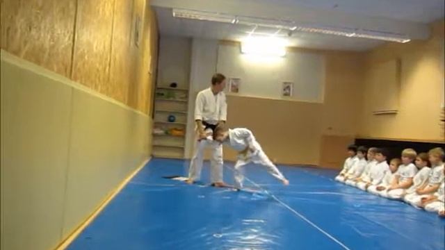 4 кю 3 техника Шомен Учи Икке Омоте смотреть онлайн