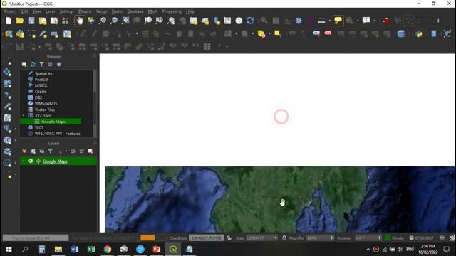 Adding Google Maps on QGIS смотреть онлайн