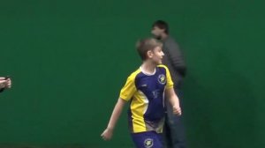 Гол с углового в детском футболе