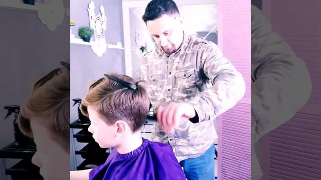 Стрижка мужская модельная смотреть онлайн