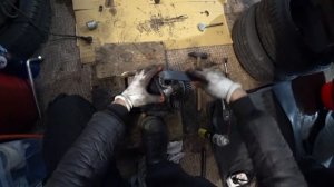 установка БЛОКИРОВКА ДИФФЕРЕНЦИАЛА своими руками на  ВАЗ 2107/дрифт от 1 лица/