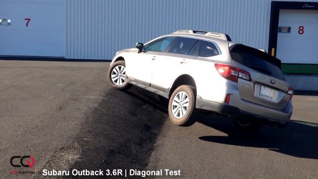 X-Mode Diagonal TEST: Subaru Outback 3.6R | The king of AWD? смотреть онлайн