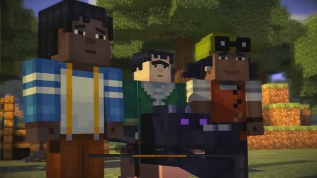 Minecraft Story Mode #1 Я ДУМАЛ ЭТО ДЖЕССИ ПИНКМАН смотреть онлайн