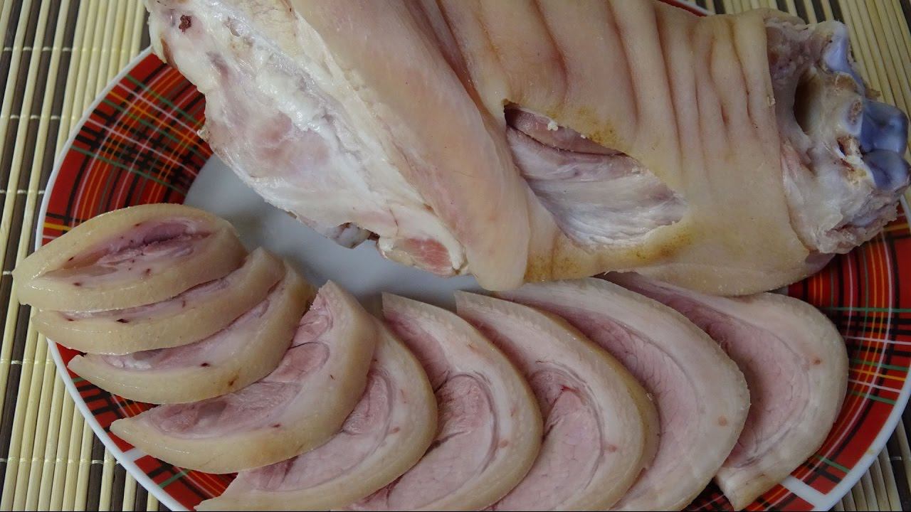 Как приготовить рульку для мясной нарезки. смотреть онлайн