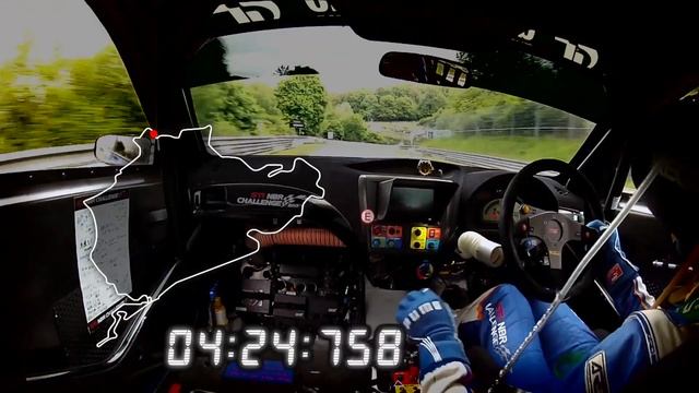 Гонка «24 часа Нюрбургринга» 2013: один круг глазами водителя. смотреть онлайн