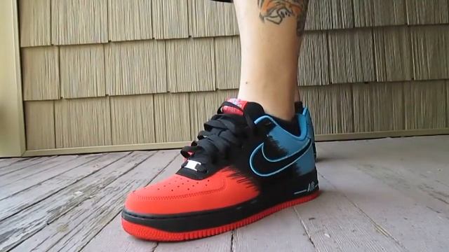 On Foot Nike Air Force One Spiderman смотреть онлайн